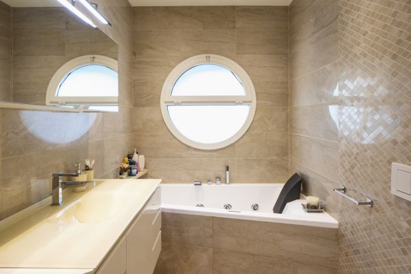 Circular Window Installation in Greenville